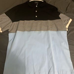 Brand new striped polo